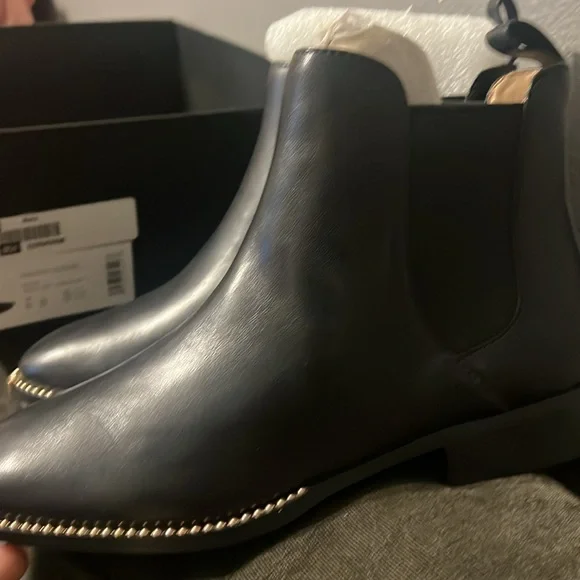 Coach Nichole Leather Ankle Boots Size 6 - Picture 4 of 6